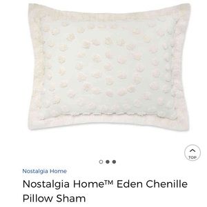 NWOT Nostalgia Home™ Eden Chenille Pillow Sham